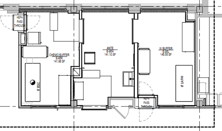 Cleanroom Design Drawing