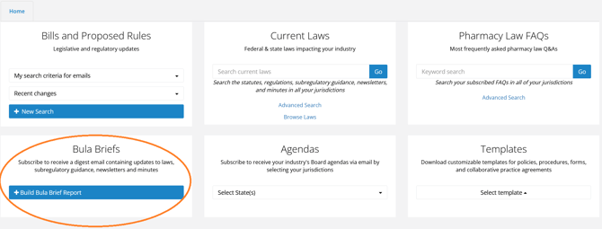 bula brief screenshot